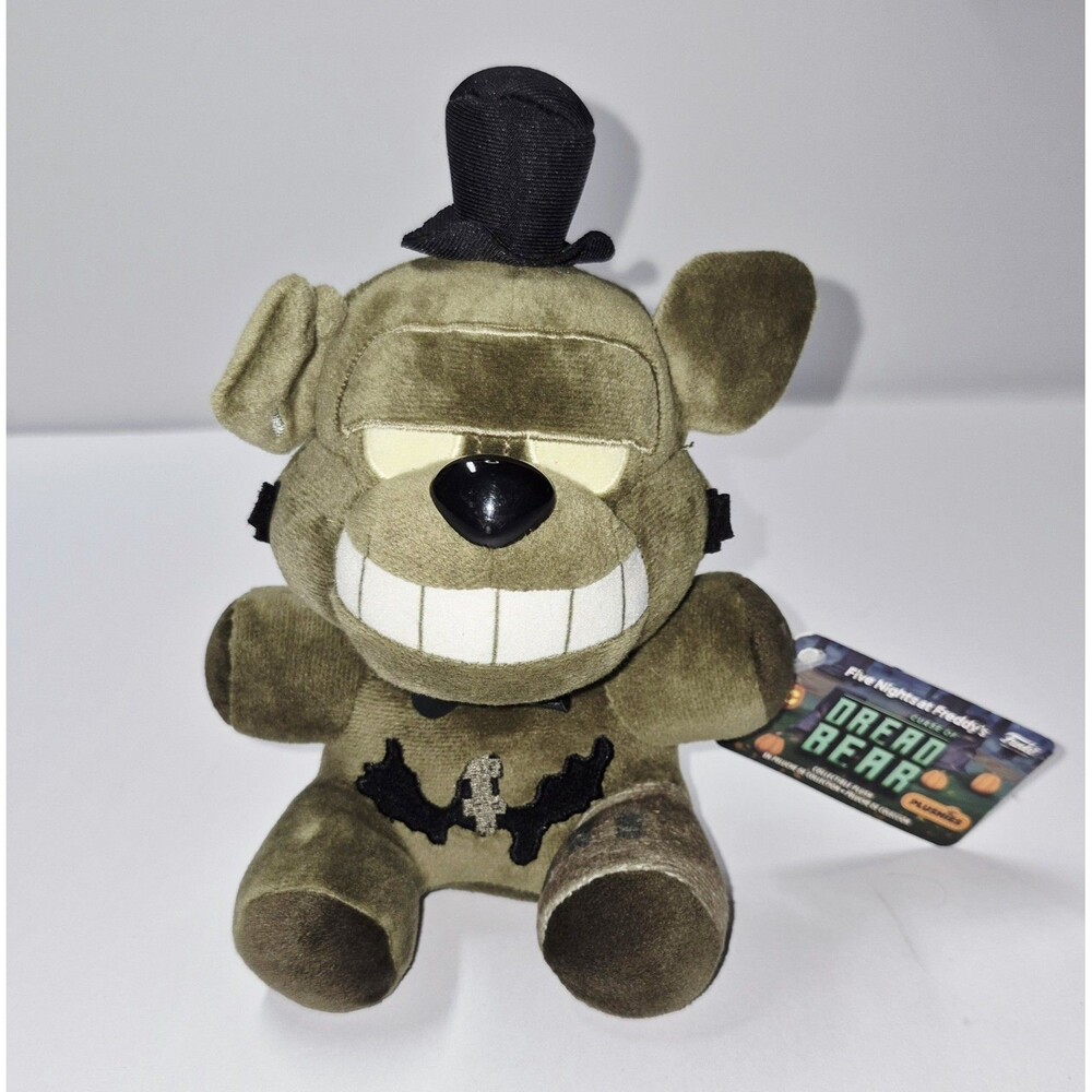 ​Funko Five Nights at Freddy's Curse of Dreadbear Plush 7" FNAF Glow In Dark NWT